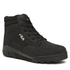 Trapery Fila. Czarne kozaki męskie Fila, bez zapięcia. Za 299.99 zł.