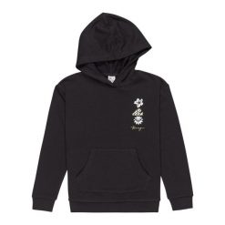Bluza z kapturem dla Dziewczynki SURF FEELING Czarny. Czarne bluzy dla dziewczynek Roxy, bez wzorów, z bawełny, bez ramiączek, z kapturem. Za 169.99 zł.