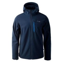 Kurtka Softshellowa Męska Ifar II. Niebieskie kurtki sportowe męskie ELBRUS, m, bez wzorów, z softshellu, trekkingowe. Za 300.99 zł.