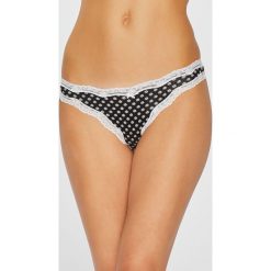 Etam - Figi Pearl (3-pack). Brązowe figi damskie Etam. Za 69.90 zł.