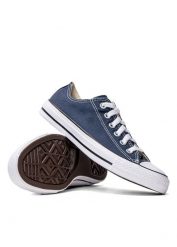 Trampki Converse Chuck Taylor All Star Ox Granatowe (M9697C). Niebieskie trampki i tenisówki damskie Converse, bez wzorów, z gumy, retro, bez zapięcia. Za 249.99 zł.