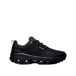 Buty trekkingowe On Cloudrock Low WP Kobieta Czarne. Czarne trekkingi damskie On Running, outdoorowe. Za 983.60 zł.
