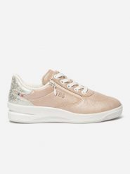 Damskie skórzane buty sportowe TBS. Białe obuwie sportowe damskie TBS, bez wzorów, z materiału, tenisowe. Za 545.00 zł.