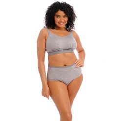 Figi damskie Elomi Downtime. Szare bokserki damskie ELOMI, m, bez wzorów. Za 160.00 zł.