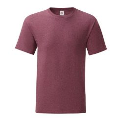 Męska Koszulka Iconic 150. Brązowe koszulki sportowe męskie Fruit of the Loom, m, bez wzorów, bez kołnierzyka, bez ramiączek, trekkingowe. Za 28.99 zł.