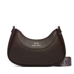 Torebka Armani Exchange. Brązowe torebki do ręki damskie Armani Exchange, bez wzorów, klasyczne, bez dodatków. Za 559.99 zł.