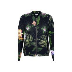 Bluza bomberka damska w w zielone liście, bomberka na suwak, damska bomberka, kurtka. Bluzy damskie marki Ekoszale. Za 153.00 zł.