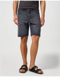 MESKIE SPODENKI WRANGLER TEXAS SHORTS DUSK 112364833. Szorty męskie Wrangler, bez wzorów, z jeansu. Za 169.99 zł.