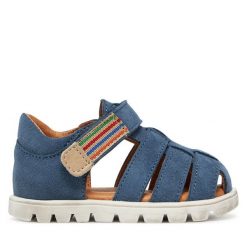 Sandały Froddo. Niebieskie sandały chłopięce Froddo, bez zapięcia. Za 209.99 zł.
