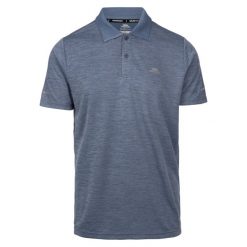 Męska Koszulka Polo Mckay Active. Niebieskie koszulki polo męskie Trespass, m, bez wzorów, z dzianiny, bez ramiączek. Za 100.99 zł.