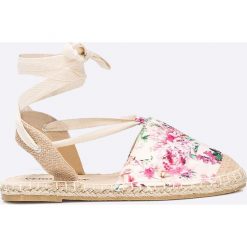 Vero Moda - Espadryle. Szare espadryle damskie Vero Moda, z gumy. W wyprzedaży za 79.90 zł.