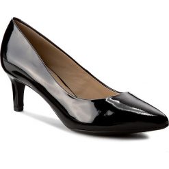 Półbuty GEOX - D Elina C D52P8C 00066 C9999 Black. Czarne półbuty damskie marki Geox, ze skóry. W wyprzedaży za 249.00 zł.