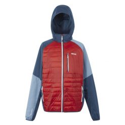 Męska Kurtka Hybrydowa Andreson Pro. Czerwone kurtki sportowe męskie Regatta, m, bez wzorów, z puchu, trekkingowe. Za 118.99 zł.