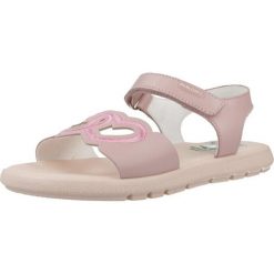 Sandały PABLOSKY 449170P Rose. Czerwone sandały damskie Pablosky, bez wzorów, ze skóry, bez obcasa, bez zapięcia. Za 224.99 zł.