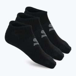 Skarpety męskie SKECHERS Microfiber Non Terry No Show 3. Czarne skarpety męskie Skechers, bez wzorów, z elastanu. Za 39.99 zł.