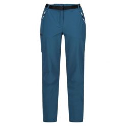 Spodnie turystyczne dla kobiet Regatta Xert III. Niebieskie spodnie sportowe damskie Regatta, bez wzorów, trekkingowe. W wyprzedaży za 285.00 zł.