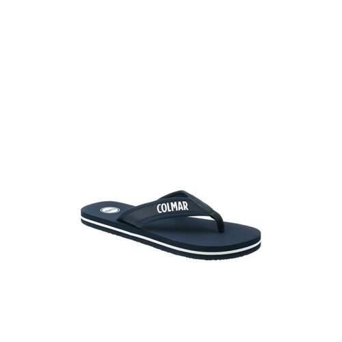 Japonki męskie Colmar Flip Flop Plain. Niebieskie klapki męskie Colmar, z materiału, sportowe. W wyprzedaży za 59.99 zł.