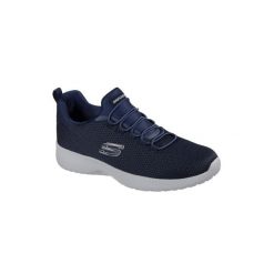 Buty do chodzenia męskie Skechers Dynamight. Niebieskie buty sportowe męskie Skechers, bez zapięcia, trekkingowe. Za 290.00 zł.