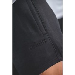 Damskie szorty dresowe Erima TS. Czarne szorty sportowe damskie 55PROTEC, m, bez wzorów, z bawełny, sportowe. Za 173.95 zł.
