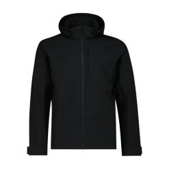 Kurtka softshell z kapturem CMP. Zielone kurtki męskie CMP, m, bez wzorów, z materiału, z kapturem. Za 442.90 zł.