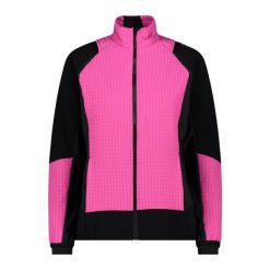 Kurtka damska turystyczna CMP 34A2356. Czerwone kurtki damskie CMP, l, bez wzorów, z softshellu, z kapturem. Za 418.50 zł.