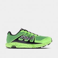 Buty do biegania męskie, Inov-8 Trailfly G 270 V2. Czarne buty sportowe męskie Inov-8, z gumy, bez zapięcia, do biegania. Za 579.99 zł.