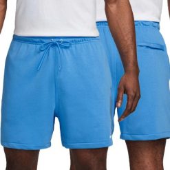 Szorty sportowe męskie Nike FN3520-412. Niebieskie krótkie spodenki sportowe męskie Nike, m, bez wzorów. Za 119.00 zł.
