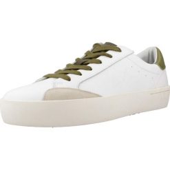 Buty SUN68 STREET LEATHER Biały. Białe trekkingi męskie SUN68, trekkingowe. Za 439.99 zł.