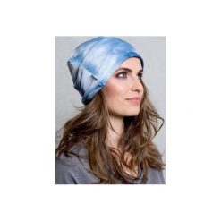 DRESOWA CZAPKA BEANIE BLUE TIE DYE. Niebieskie czapki i kapelusze damskie Cadoaccessories, z bawełny. Za 49.00 zł.