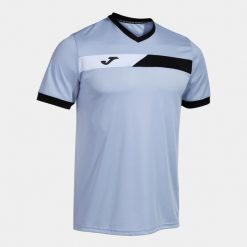 Jersey Joma. Niebieskie koszulki sportowe męskie Joma, bez wzorów, z jersey, bez kołnierzyka, bez ramiączek, do piłki nożnej. W wyprzedaży za 103.80 zł.