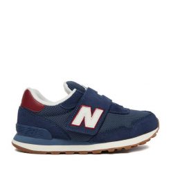 Sneakersy New Balance. Niebieskie trampki i tenisówki chłopięce New Balance, bez wzorów, bez zapięcia. Za 199.99 zł.