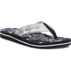 Japonki TOMMY HILFIGER - Mirror Sparkle Beach Sandal FW0FW02955 Midnight 403. Klapki damskie Tommy Hilfiger. W wyprzedaży za 139.00 zł.