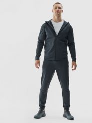 4F Spodnie treningowe szybkoschnące męskie - szare XL. Szare spodnie sportowe męskie 4f, m, bez wzorów, z dzianiny, na fitness i siłownię. Za 179.99 zł.