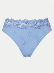 Hunkemöller Figi klasyczne z wysokim stanem Diva 301190 Błękitny. Niebieskie figi damskie Hunkemöller, s, bez wzorów, z syntetyku. Za 69.99 zł.