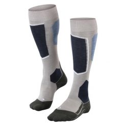 Skarpetki damskie Falke Sk6 Pro. Szare skarpety damskie Falke, bez wzorów, z elastanu. Za 192.50 zł.