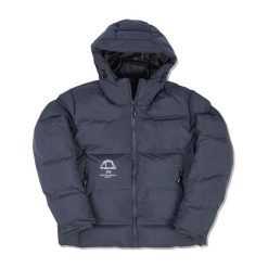 Kurtka zimowa męska MANTO Society. Niebieskie kurtki męskie Manto, na jesień, m, bez wzorów, z materiału, klasyczne, z kapturem. Za 399.99 zł.