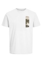 Bawełniany t-shirt T-SIDE. Białe t-shirty męskie Volcano, m, bez wzorów, z bawełny, klasyczne, bez kołnierzyka. Za 59.99 zł.