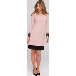 Wizytowa sukienka L'AF ROSE. Czerwone sukienki damskie L’AF, na imprezę, na wiosnę, l, bez wzorów, z koronki, klasyczne, bez kołnierzyka, bez ramiączek, trapezowe. W wyprzedaży za 478.00 zł.