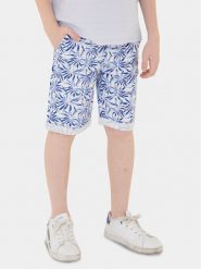 Guess Szorty materiałowe L4RD07 WFYJ0 Kolorowy Regular Fit. Szorty dla chłopców Guess, z aplikacjami, z bawełny. Za 159.99 zł.
