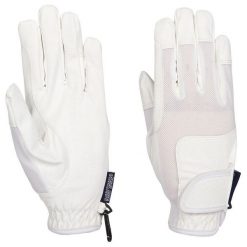 Rękawice jeździeckie Harry's Horse TopGrip Mesh. Białe rękawiczki dziecięce HARRYS HORSE, bez wzorów, z meshu. Za 146.00 zł.