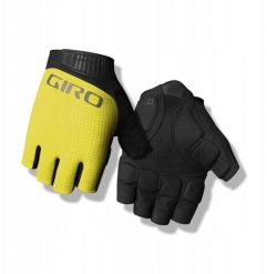 Rękawiczki męskie GIRO BRAVO II GEL krótki palec highlight yellow roz. L (obwód dłoni 229-248 mm / dł. dłoni 189-199 mm) (NEW 2025). Czerwone rękawiczki męskie GIRO, bez wzorów. Za 129.65 zł.
