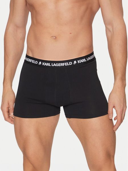 KARL LAGERFELD Komplet bokserek A1M47151 Czarny. Czarne bokserki męskie KARL LAGERFELD, m, bez wzorów, z bawełny. Za 130.99 zł.