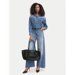 Torebka Weekend Max Mara. Czarne torebki do ręki damskie Weekend Max Mara, bez wzorów, bez dodatków. Za 2,729.00 zł.