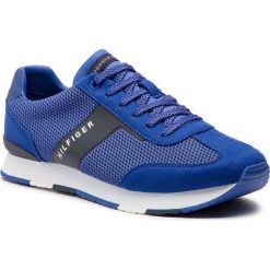 Sneakersy TOMMY HILFIGER - Knitted Material Mix Runner FM0FM01956 Surf The Web 425. Półbuty na co dzień męskie marki Tommy Hilfiger. Za 399.00 zł.