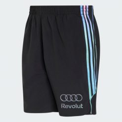 SZORTY AUDI REVOLUT F1 TEAM TEAMGEIST. Czarne krótkie spodenki sportowe męskie Adidas, m, bez wzorów, z materiału. Za 329.00 zł.