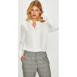 Vero Moda - Koszula. Szare koszule damskie Vero Moda, z tkaniny, casualowe, z długim rękawem. W wyprzedaży za 139.90 zł.