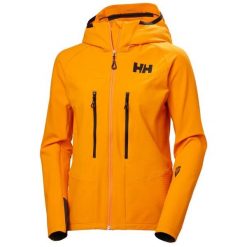 Damska kurtka narciarska Helly Hansen Odin Pro Shield. Brązowe kurtki snowboardowe damskie Helly Hansen, bez wzorów, bez kaptura, narciarskie. Za 929.00 zł.