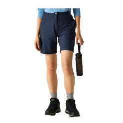 Spodenki Podróżne Damskie Odstraszające Owady. Niebieskie szorty damskie Regatta, s, bez wzorów, z elastanu. Za 184.99 zł.