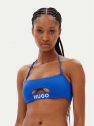 HUGO Góra od bikini Dotti 50540224 Niebieski. Niebieskie bikini damskie Hugo, xs, bez wzorów. Za 129.99 zł.