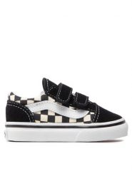 Vans Tenisówki Old Skool V VN0A38JNP0S1 Czarny. Czarne buty sportowe chłopięce Vans, bez wzorów, ze skóry, bez zapięcia, tenisowe. Za 149.99 zł.